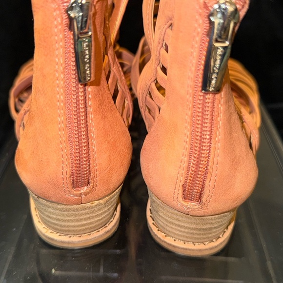 Vince Camuto Orange Strappy Sandals - Picture 7 of 14